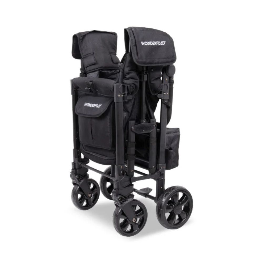 Wonderfold W2 Elite Pro Double Stroller Wagon black (13)