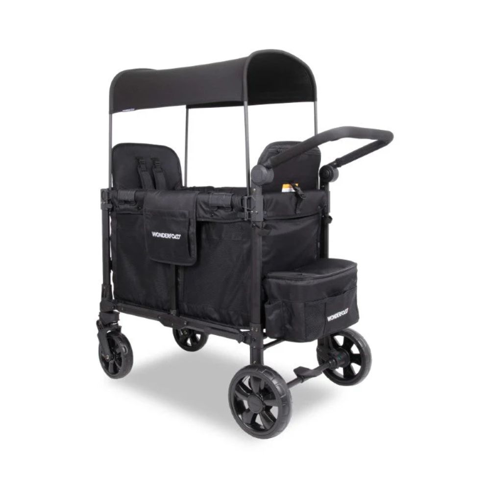 Wonderfold W2 Elite Pro Double Stroller Wagon black (3)