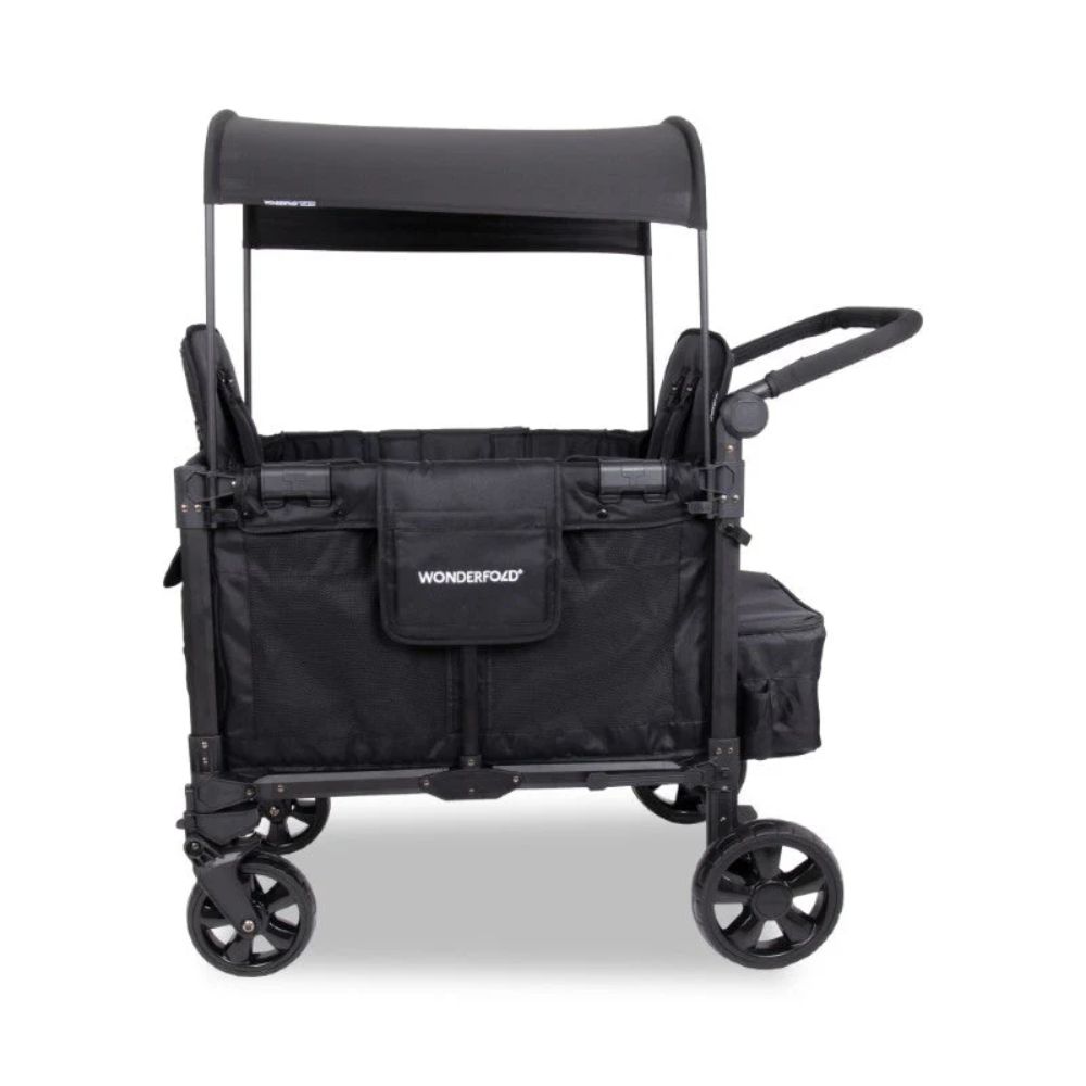 Wonderfold W2 Elite Pro Double Stroller Wagon black (7) Wonderfold W2 Elite Pro Double Stroller Wagon black
