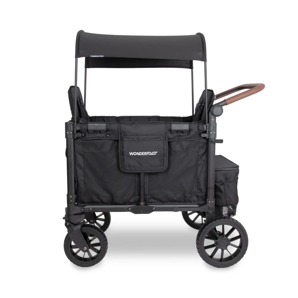 Wonderfold W2 Luxe Pro Double Stroller Wagon Black (7) Wonderfold W2 Luxe Pro Black