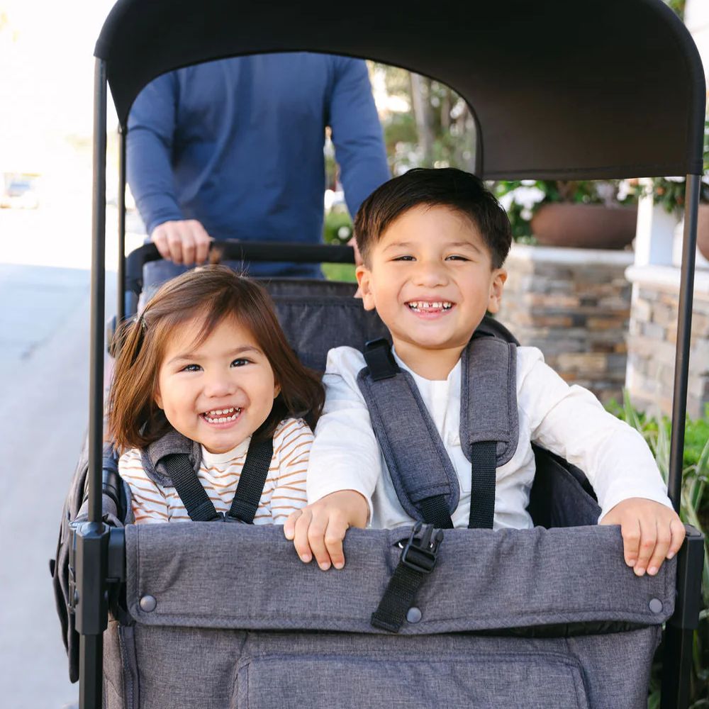 Wonderfold W4 Elite Pro Quad Stroller Wagon black (11) Wonderfold 4 Elite Pro Quad Stroller Wagon ls
