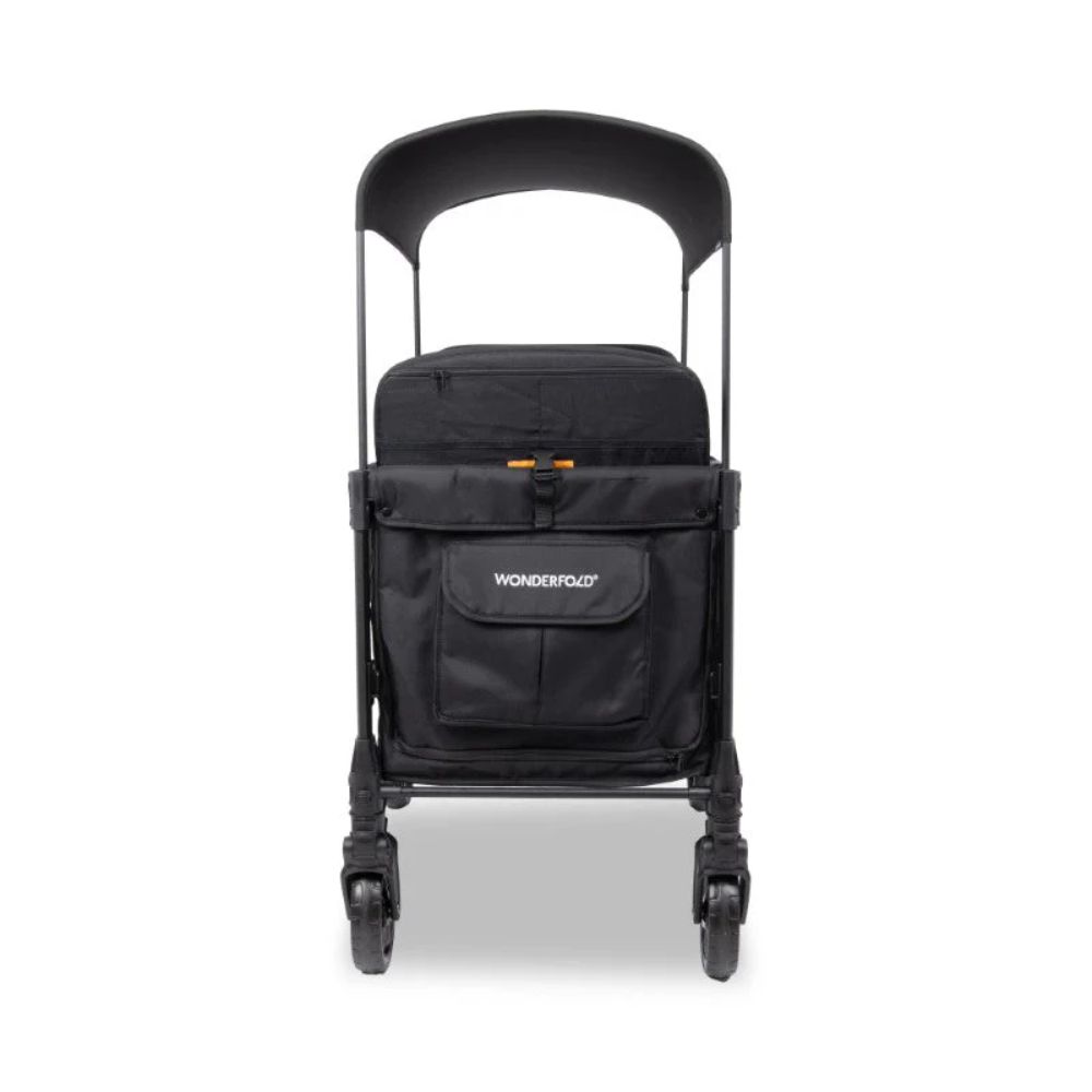 Wonderfold W4 Elite Pro Quad Stroller Wagon black (5) Wonderfold 4 Elite Pro Quad Stroller Wagon Black 5