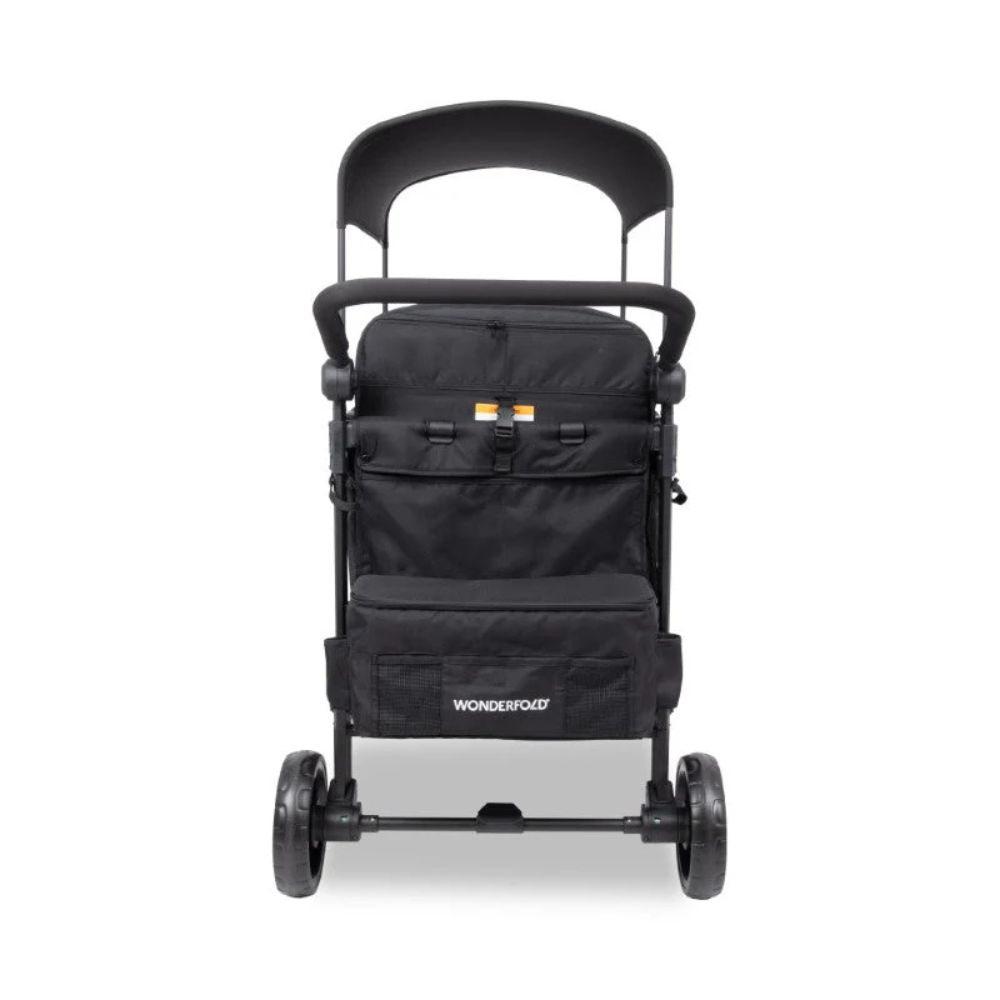 Wonderfold W4 Elite Pro Quad Stroller Wagon black (6) Wonderfold 4 Elite Pro Quad Stroller Wagon Black 4
