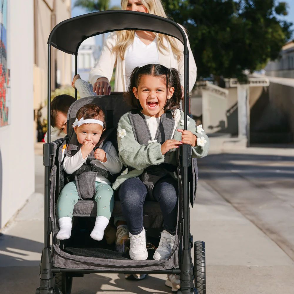Wonderfold W4 Luxe Pro Quad Stroller Wagon Black (2) Wonderfold W4 Luxe Pro Quad Stroller Wagon black ls 3
