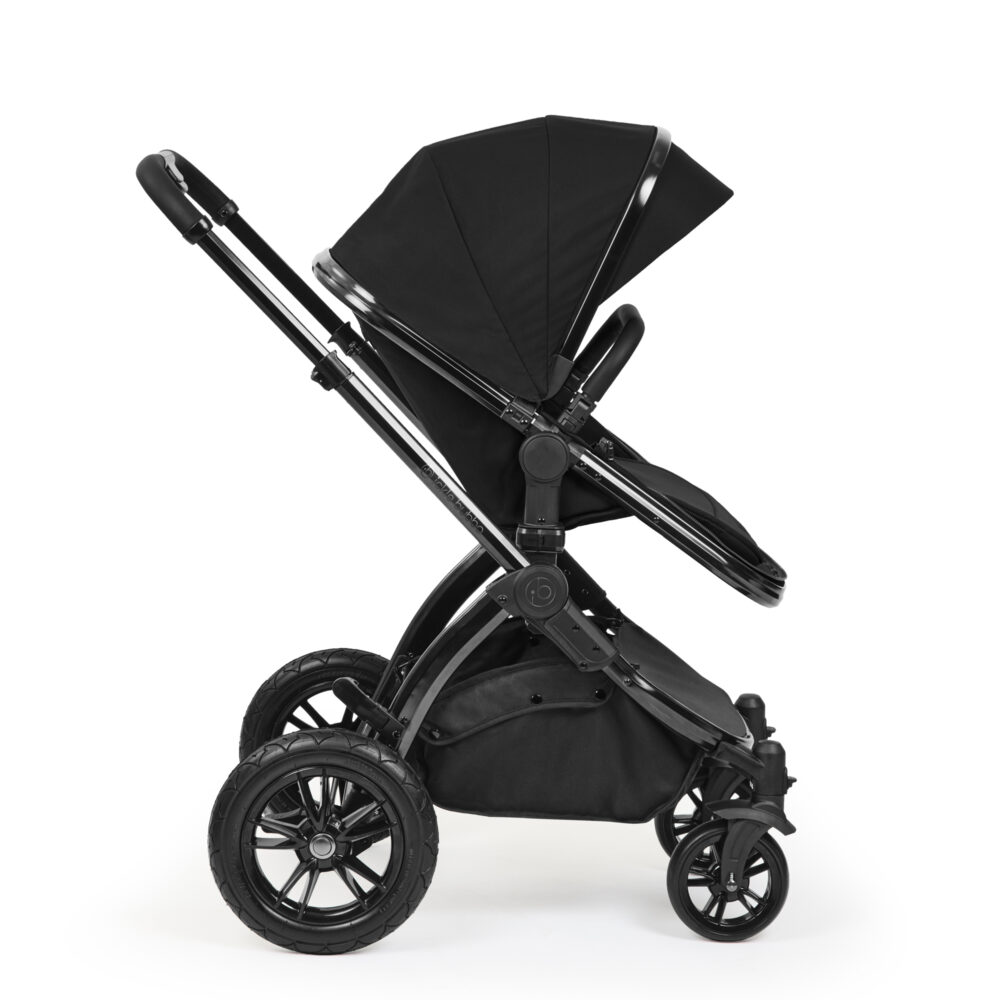 Ickle Bubba Stomp Luxe Elements raven seat side