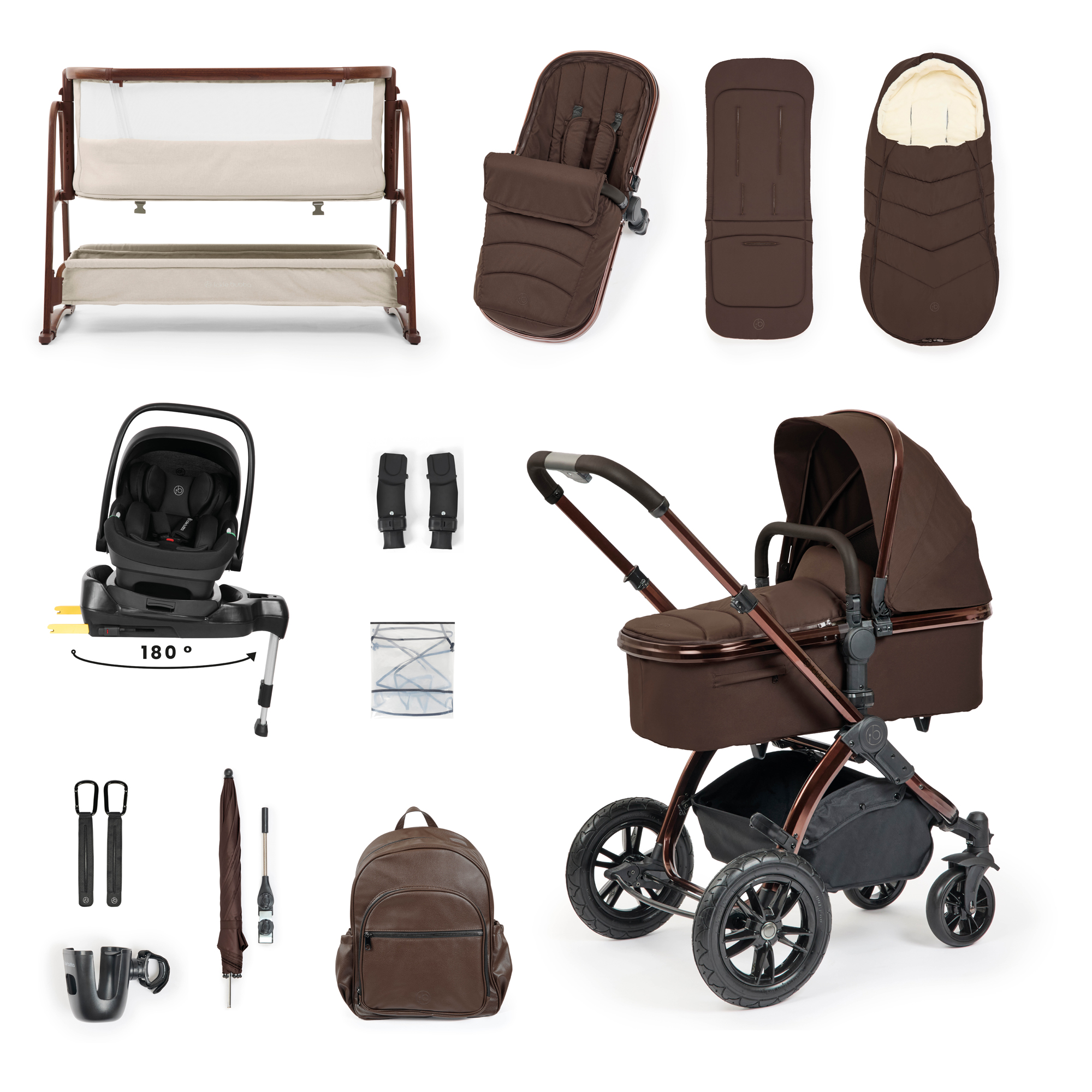 Stomp Luxe Elements Edition + Nimbus & Base + Bubba&Me Luxe - Chestnut Stomp Luxe Elements Edition + Nimbus & Base + Bubba&Me Luxe - Chestnut