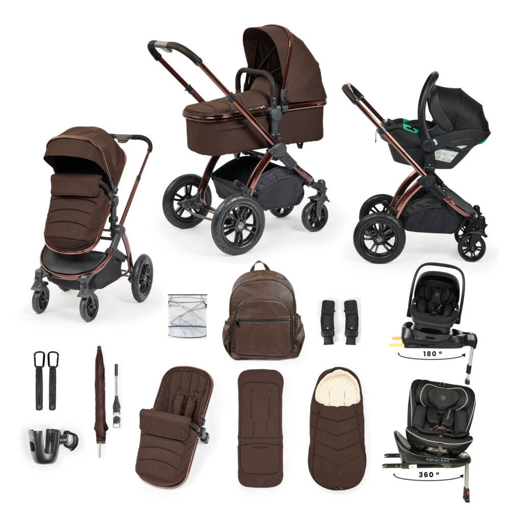 Stomp Luxe Elements Edition 16 Piece Travel Bundle - Chestnut