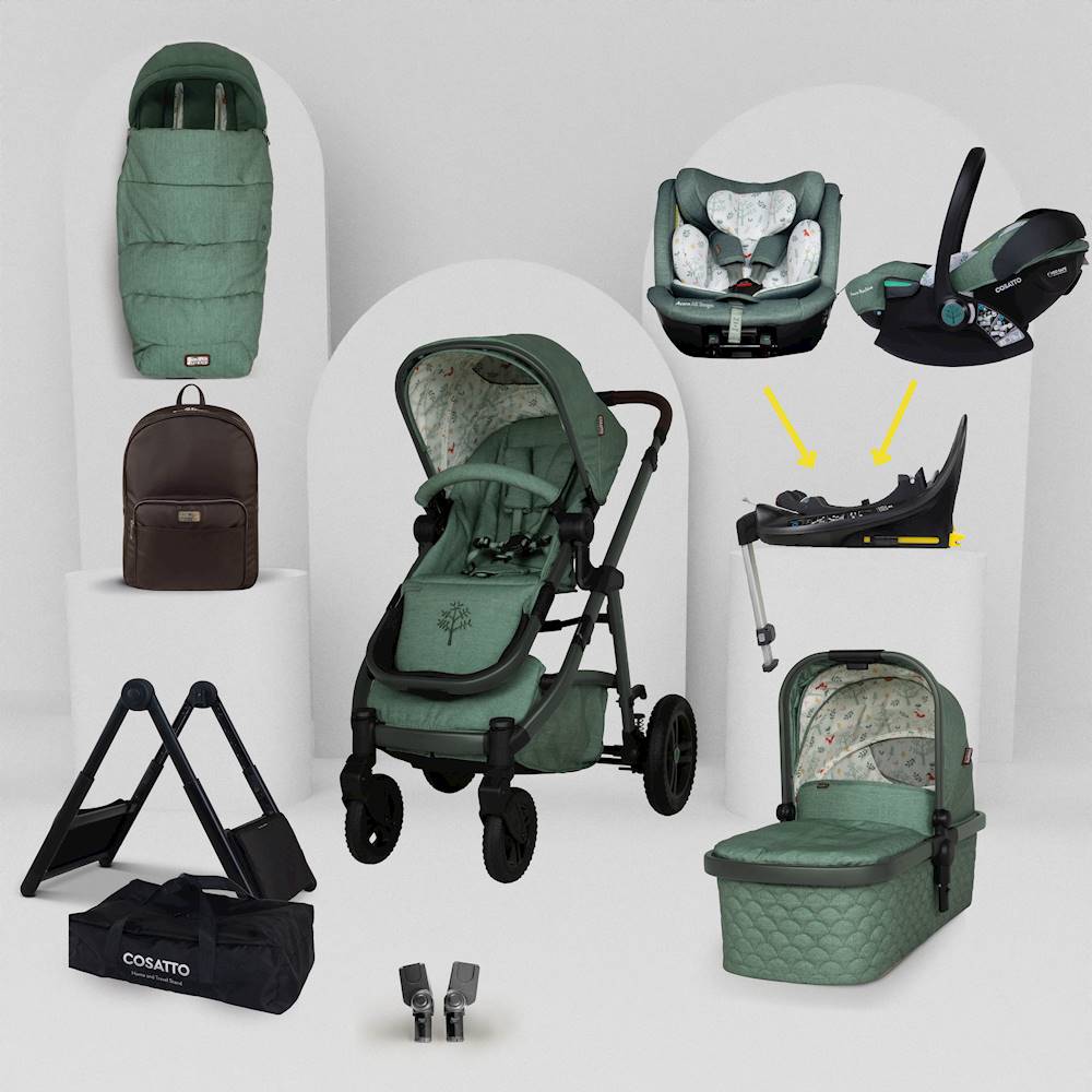 Cosatto Wow 3 Rotating Summer Value Bundle - Meadow