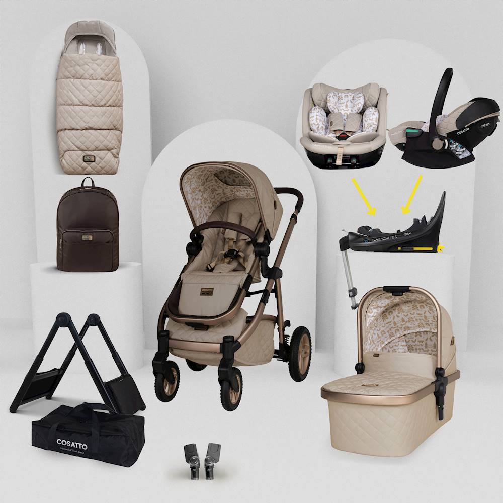 Cosatto Wow 3 Rotating Summer Value Bundle - Whisper