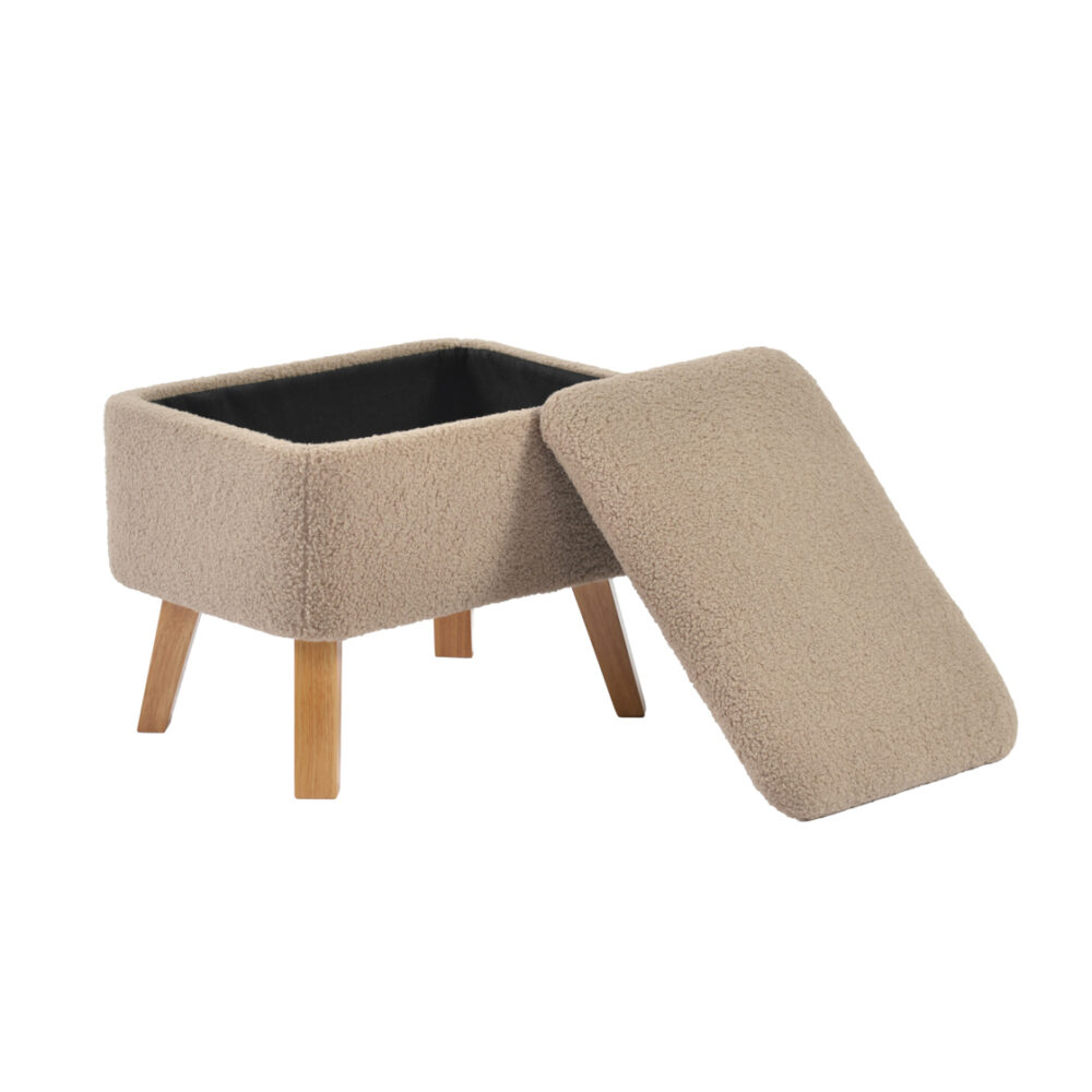 Bebe & Beyond Soother Nursing STOOL- Biscuit Teddy 4