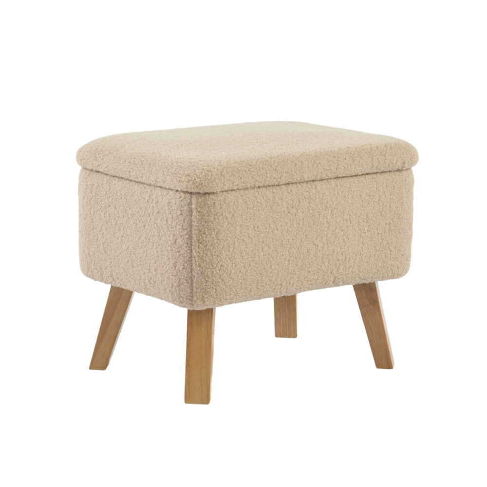 Soother Nursing stool Oat Teddy Fabric