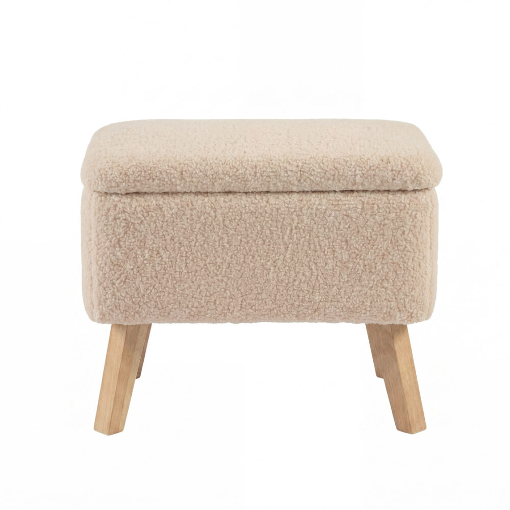 Soother Nursing stool Oat Teddy Fabric