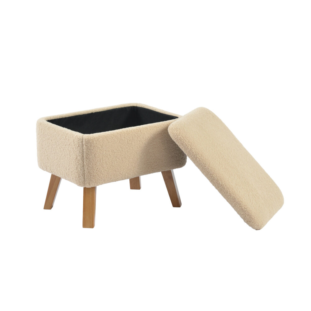 Soother Nursing stool Oat Teddy Fabric