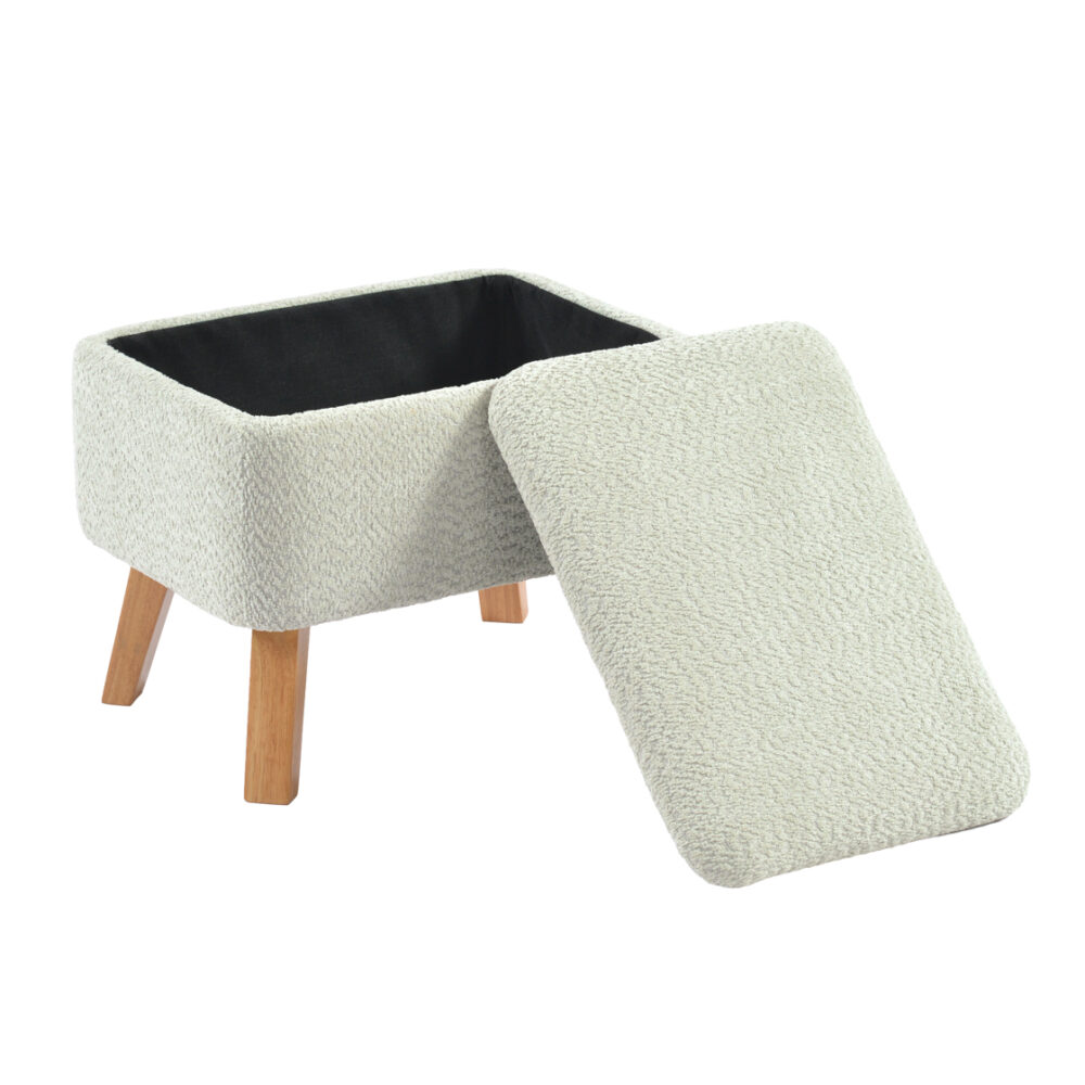 Bebe & Beyond Soother Nursing stool- Sage Boucle