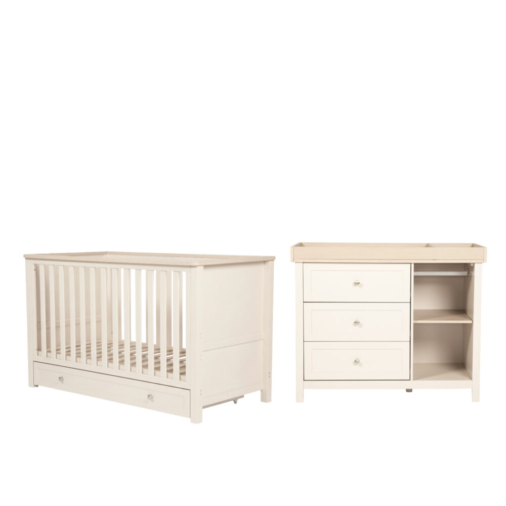 Bebe & Beyond Wanderer 2 Piece Nursery Furniture - Cashmere