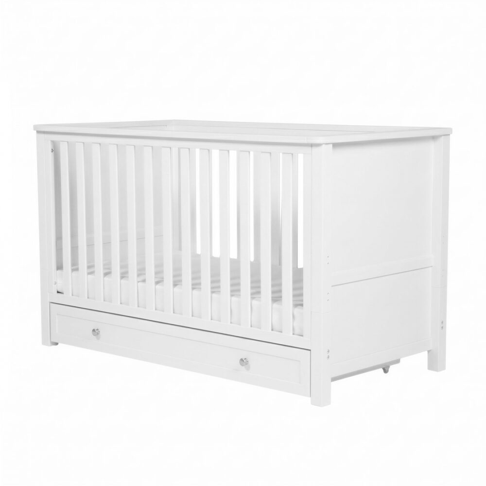 Bebe & Beyond Wanderer 2 Piece Nursery Furniture - White