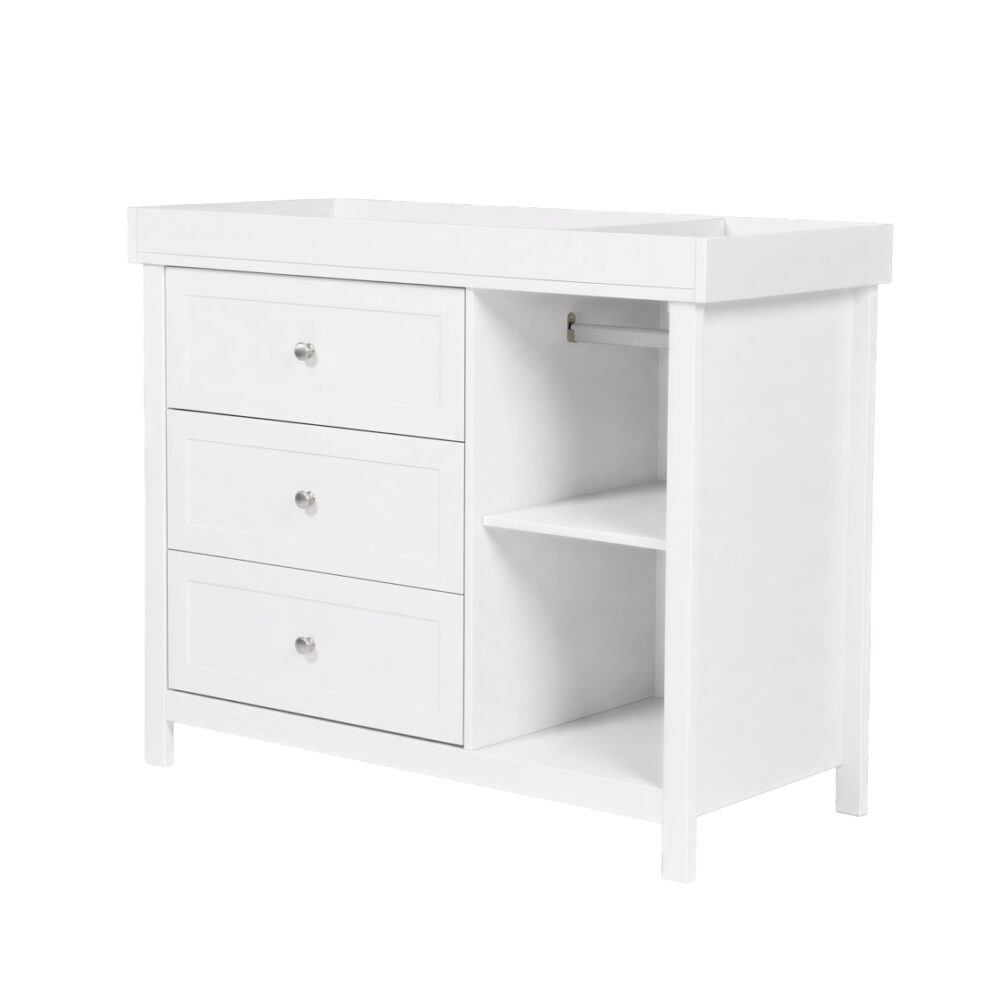 Bebe & Beyond Wanderer 2 Piece Nursery Furniture - White