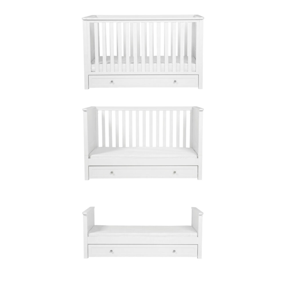 Bebe & Beyond Wanderer 2 Piece Nursery Furniture - White