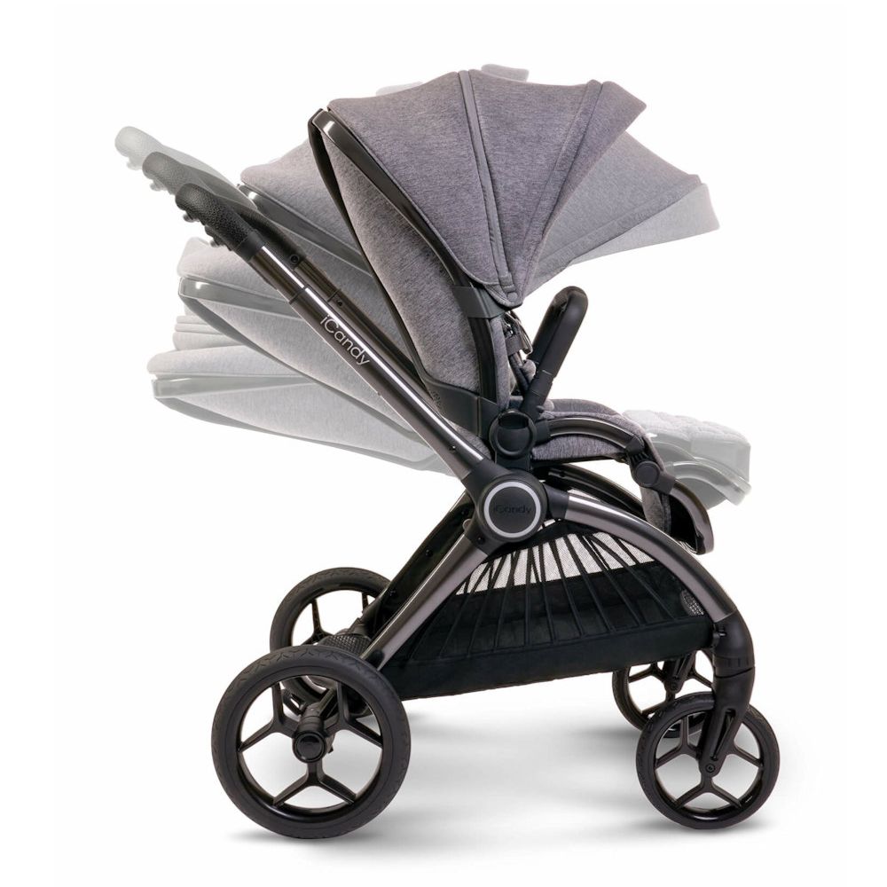 iCandy Core Light Grey Offer (6) iCandy Core Light Grey Bundle recline
