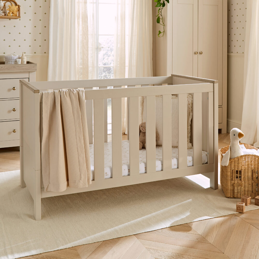 CuddleCo Luna 2 Piece Nursery Furniture Set - Cashmere