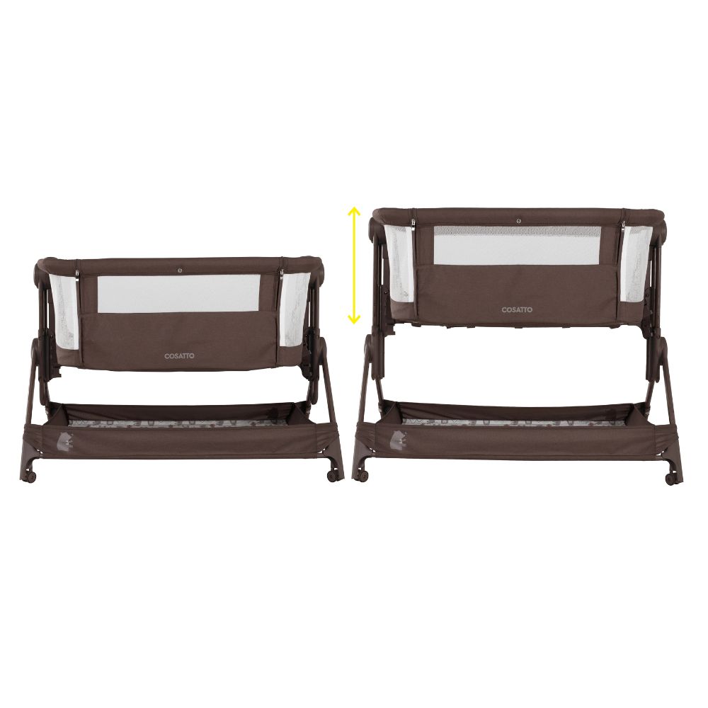 COSATTO CLOSE TO ME FOLDING BEDSIDE CRIB BEAR HUG (2)