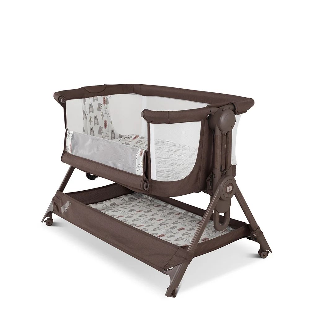 COSATTO CLOSE TO ME FOLDING BEDSIDE CRIB BEAR HUG (8)