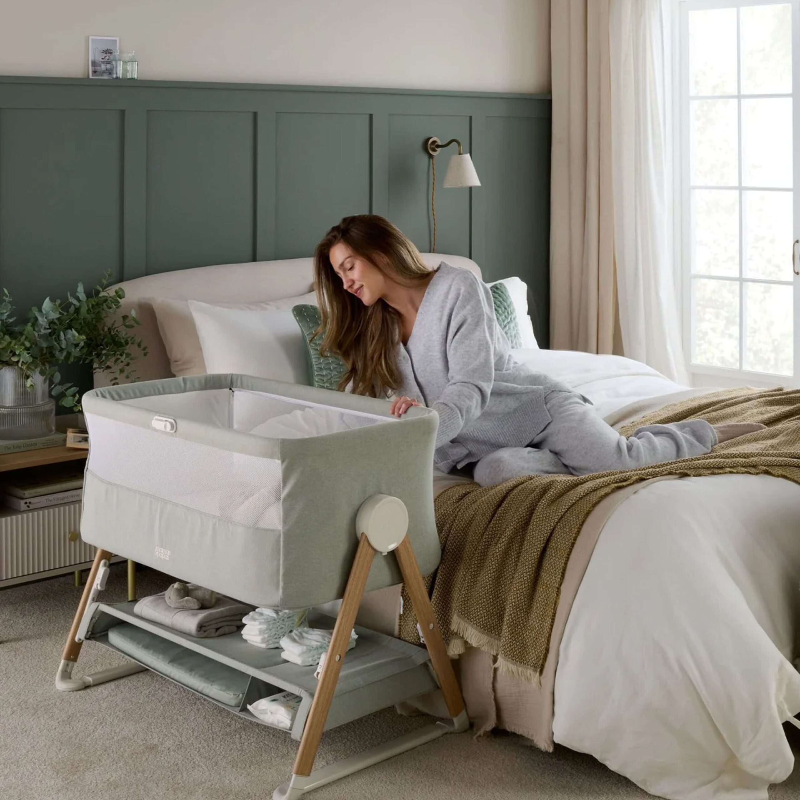MAMAS AND PAPAS LUA CRIB SAGE (7)
