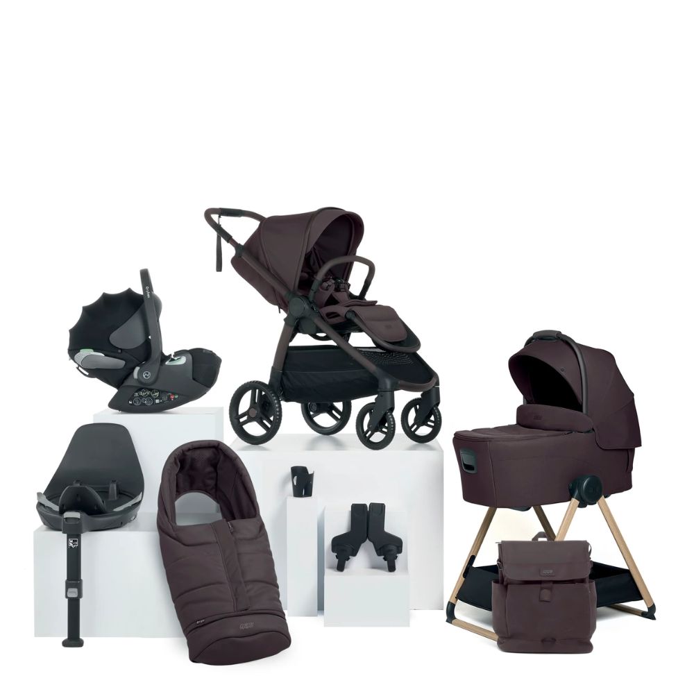 mamas and papas ocarro complete bundle with carrycot stand americano