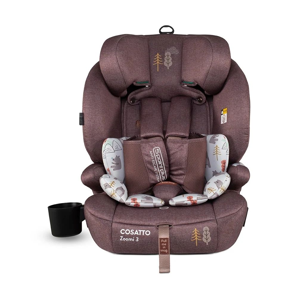 Zoomi 3 I Size Group 2/3 Car Seat - Bear Hug