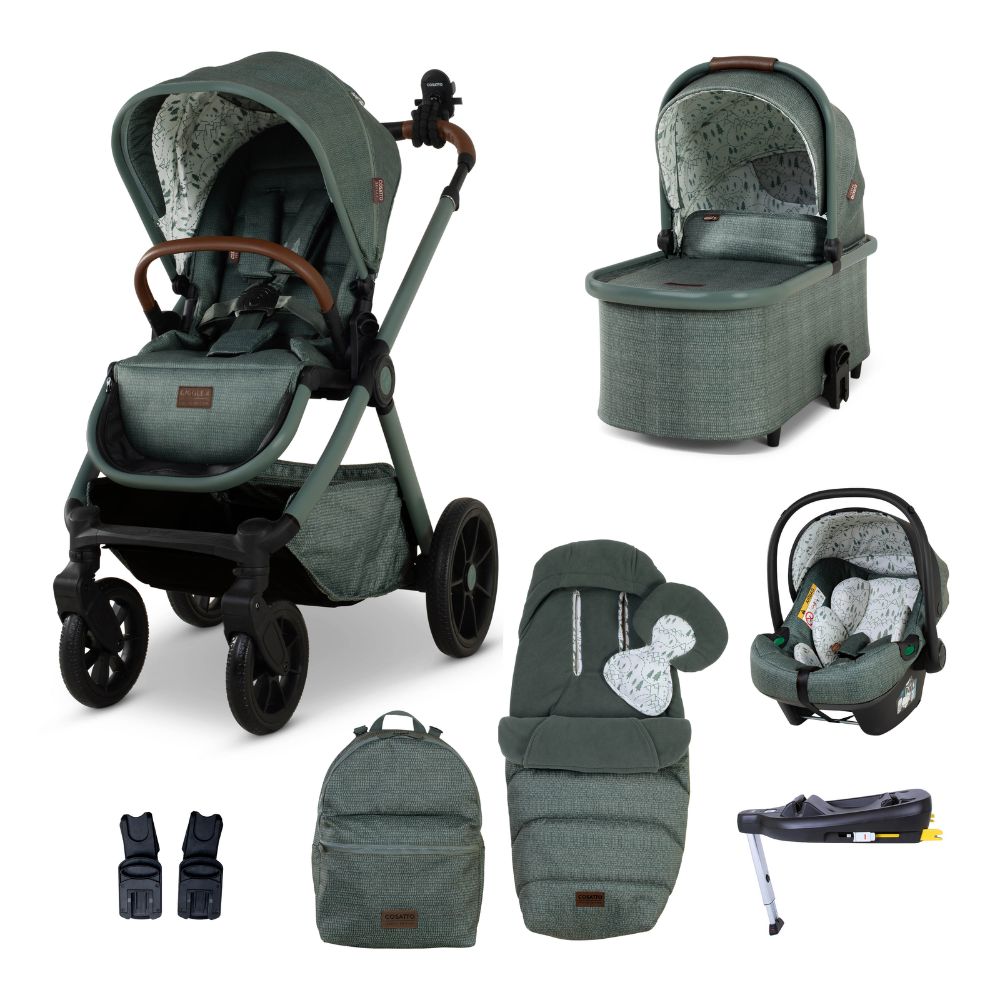 Cosatto Giggle 4 SE Everything Bundle Tiny Treetops