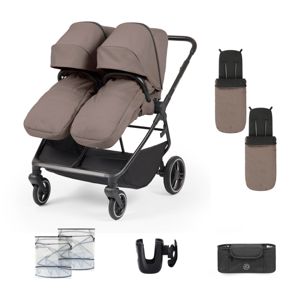 ICKLE BUBBA ALTAIR MINK DOUBLE STROLLER
